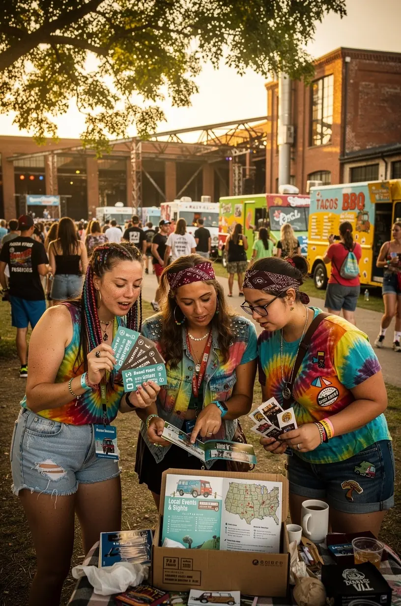 Печатное издание с подробным описанием исторических мест Дикого Запада для автопутешественников.